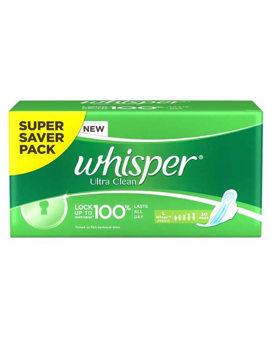Whisper pads use deals